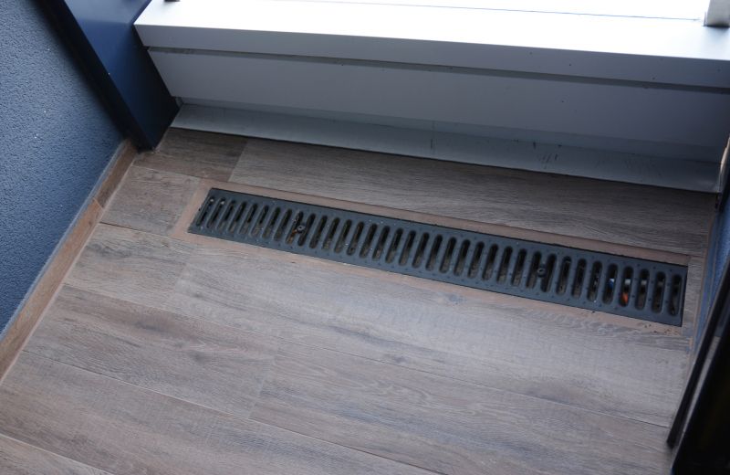 Veranda Drain Installation