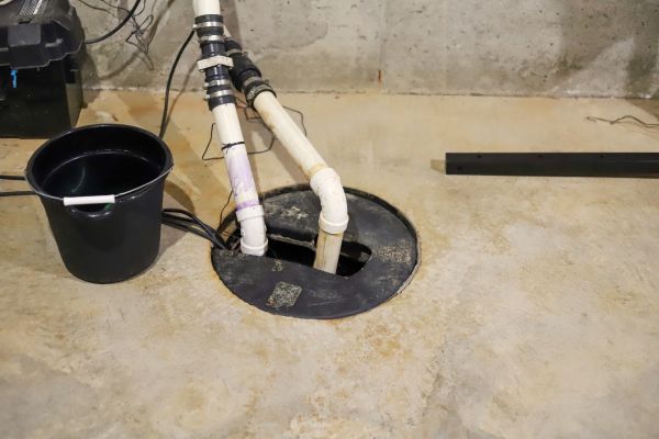 Basement Drainage Installation in Hamburg
