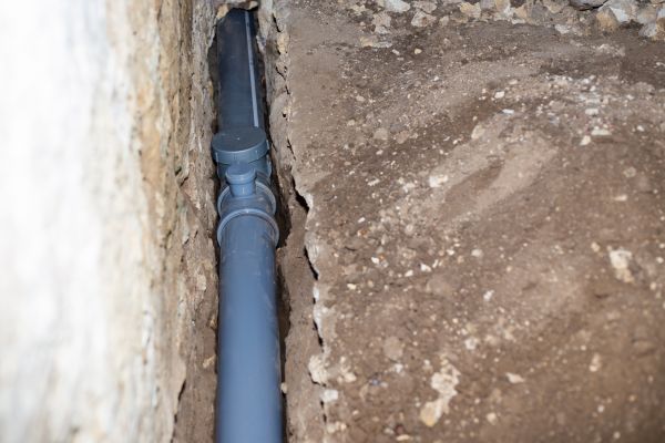Drain Line Installation in Hamburg