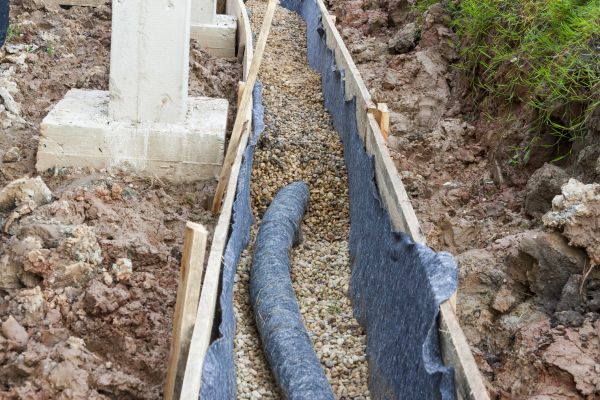 French Drain Installation in Hamburg